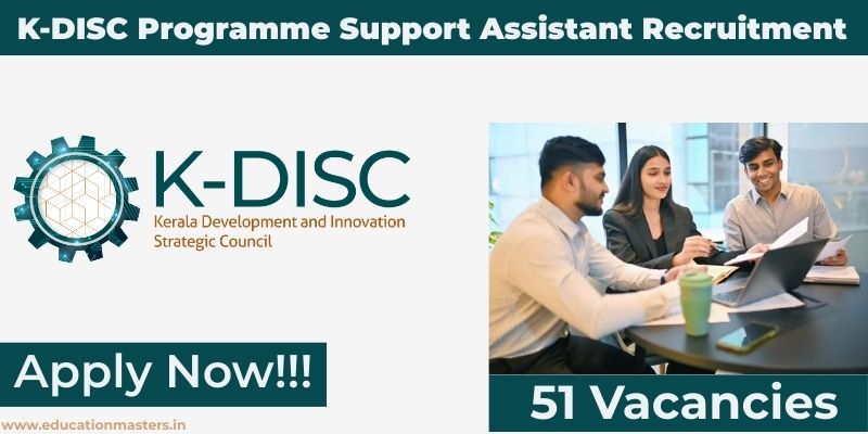 K-DISC Programme Support Assistant Recruitment